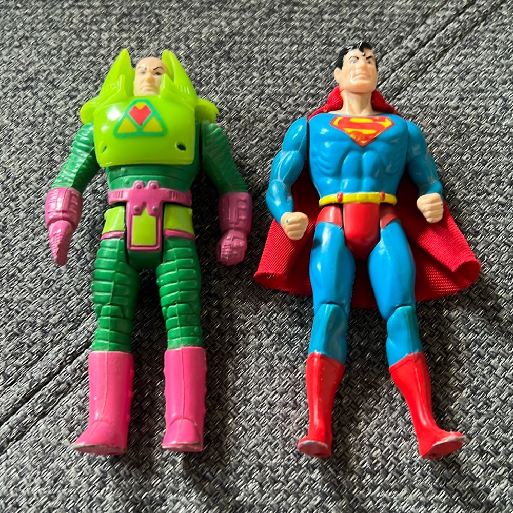 Kenner Super Powers Superman and Lex Luthor